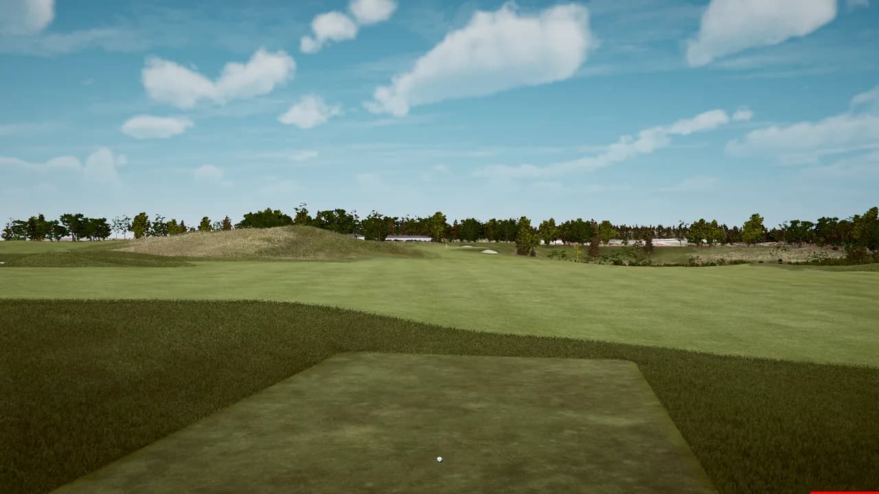 3 Ponds Farm, hole 1