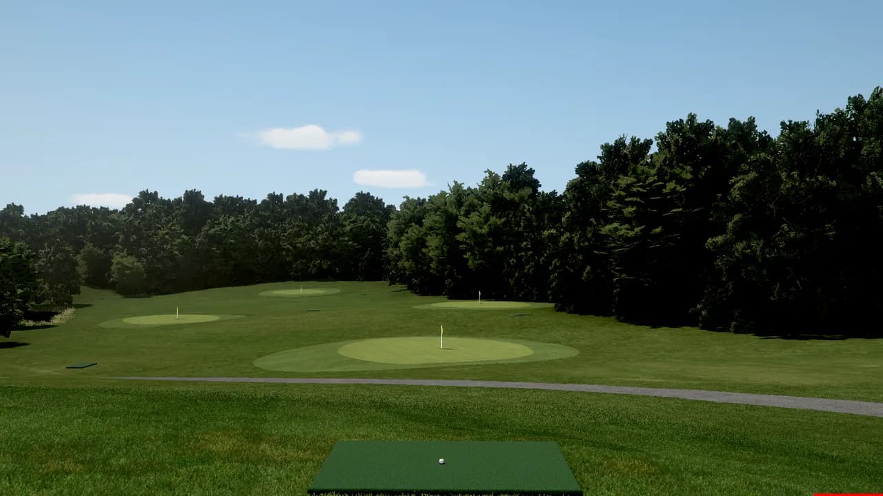 401 Par Golf, Par 3 Course., hole 1