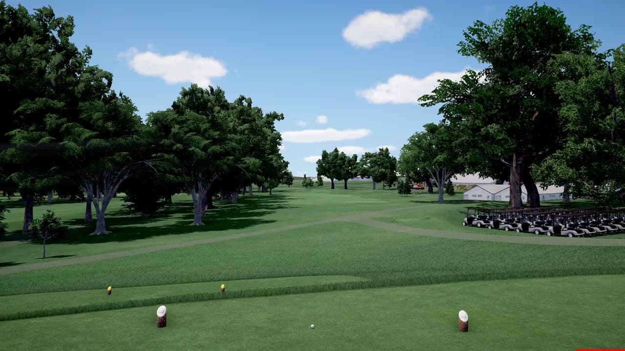Albany Golf Club, hole 1