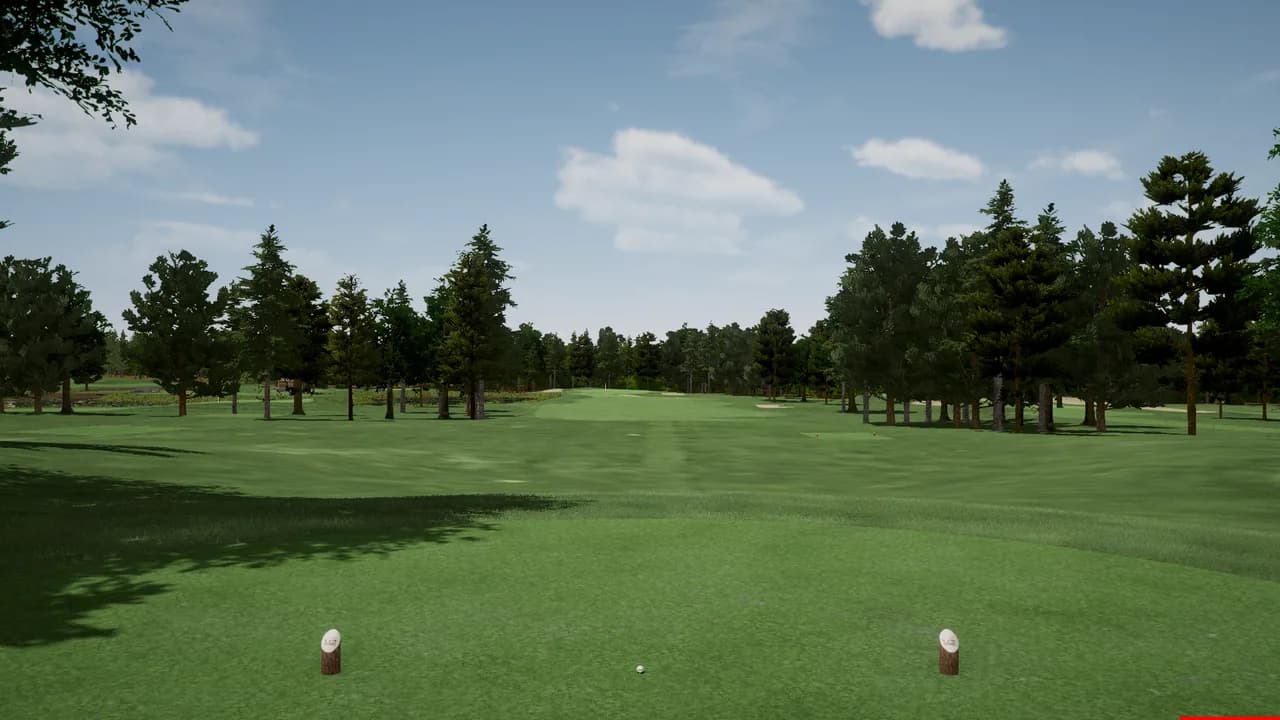 Alpine Country Club, hole 1