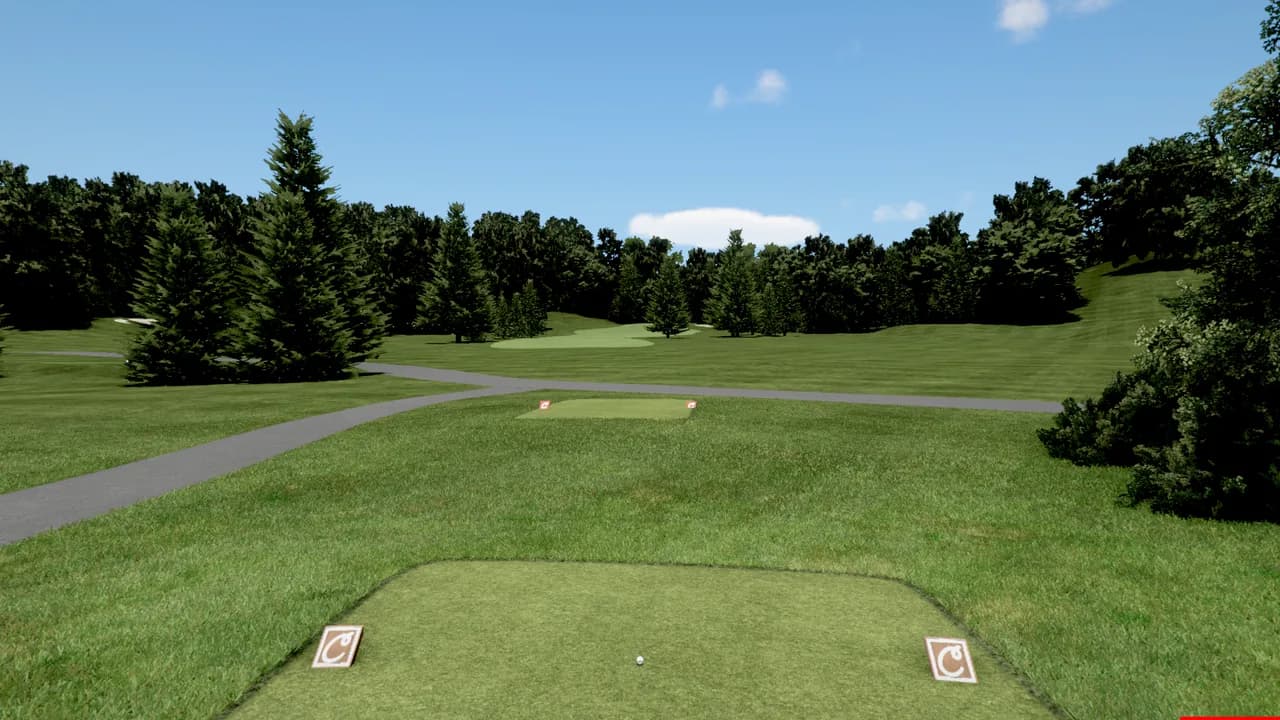 Alpine Valley, hole 1
