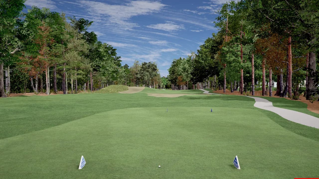 American Dunes Golf Club, hole 1