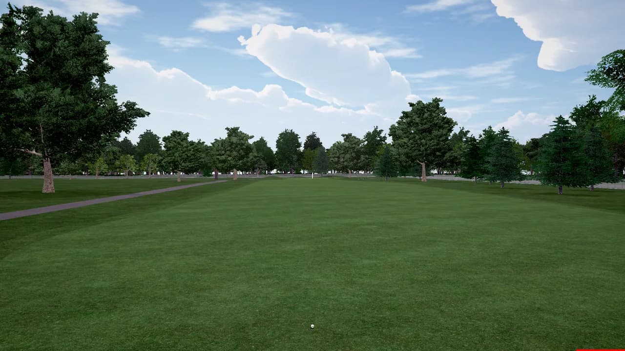 American Legion Golf Course, hole 1