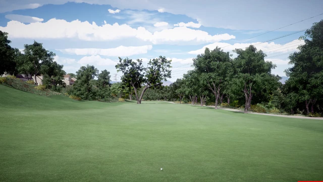 Anaheim Hills GC, hole 1
