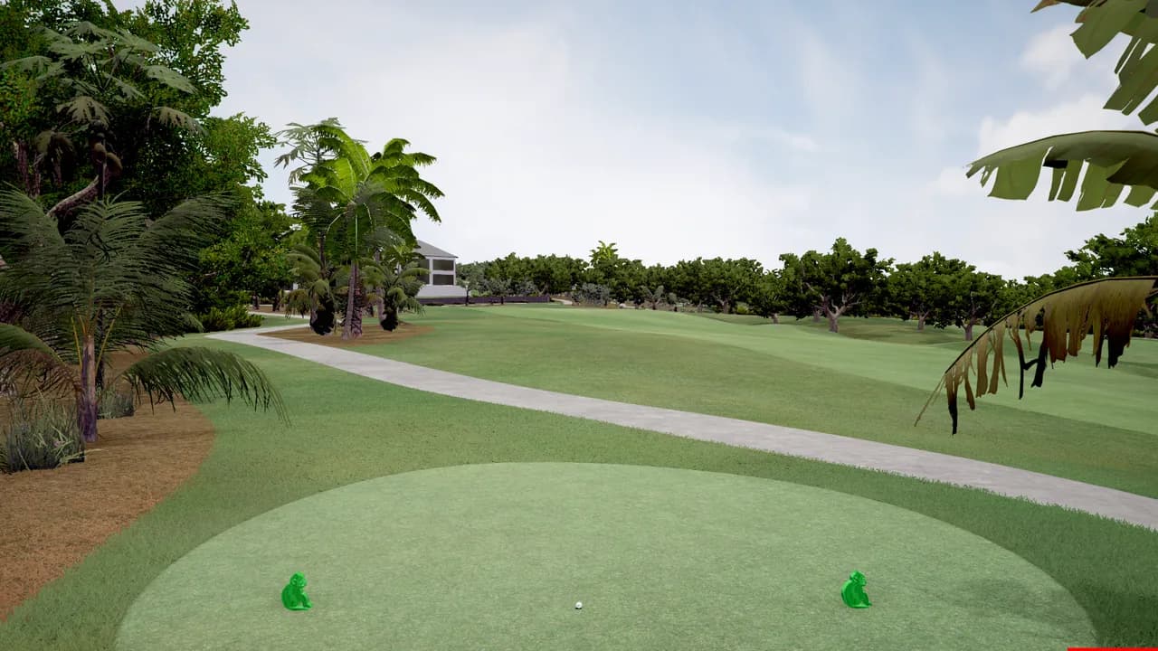 Apes Hill, hole 1