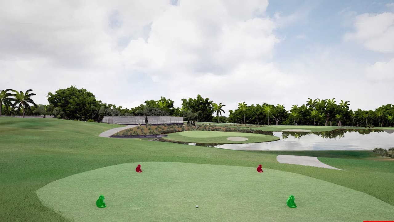 Apes Hill 19th Hole, hole 1