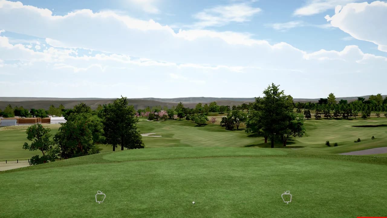 Apple Tree Golf Course, hole 1