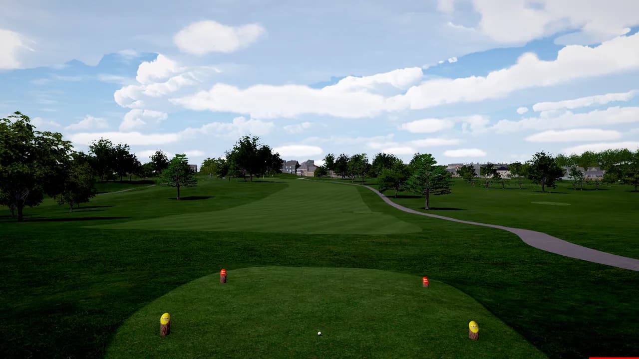 Apple Valley Golf Club, hole 1