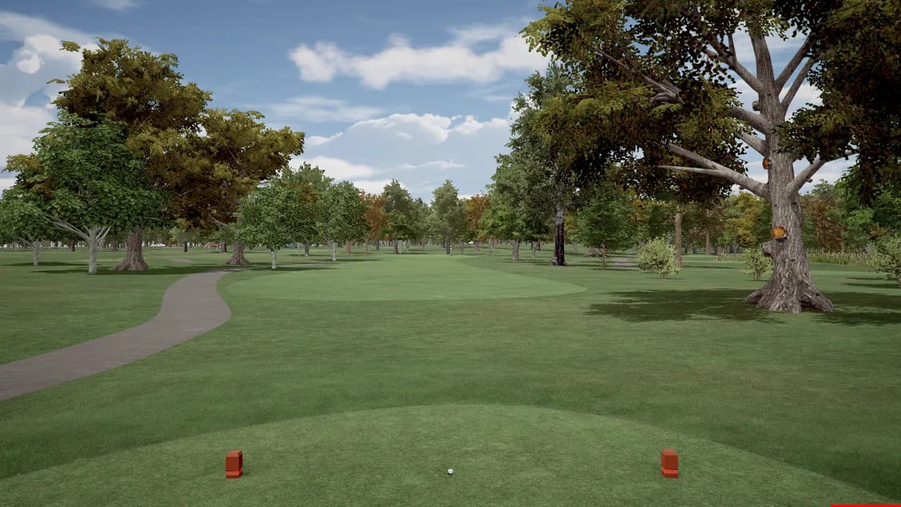 Armco Park, hole 1