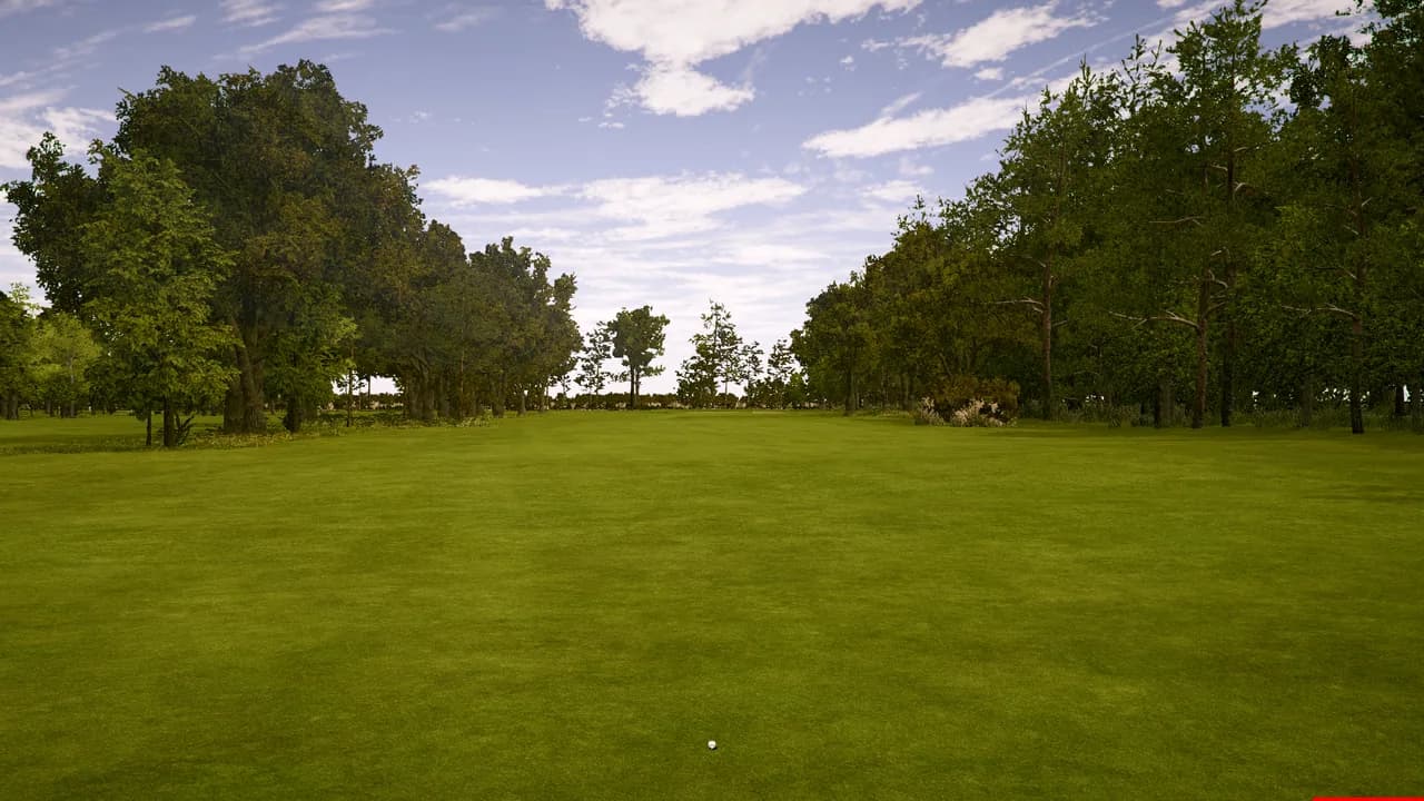 Ashby Decoy Golf Club, hole 1