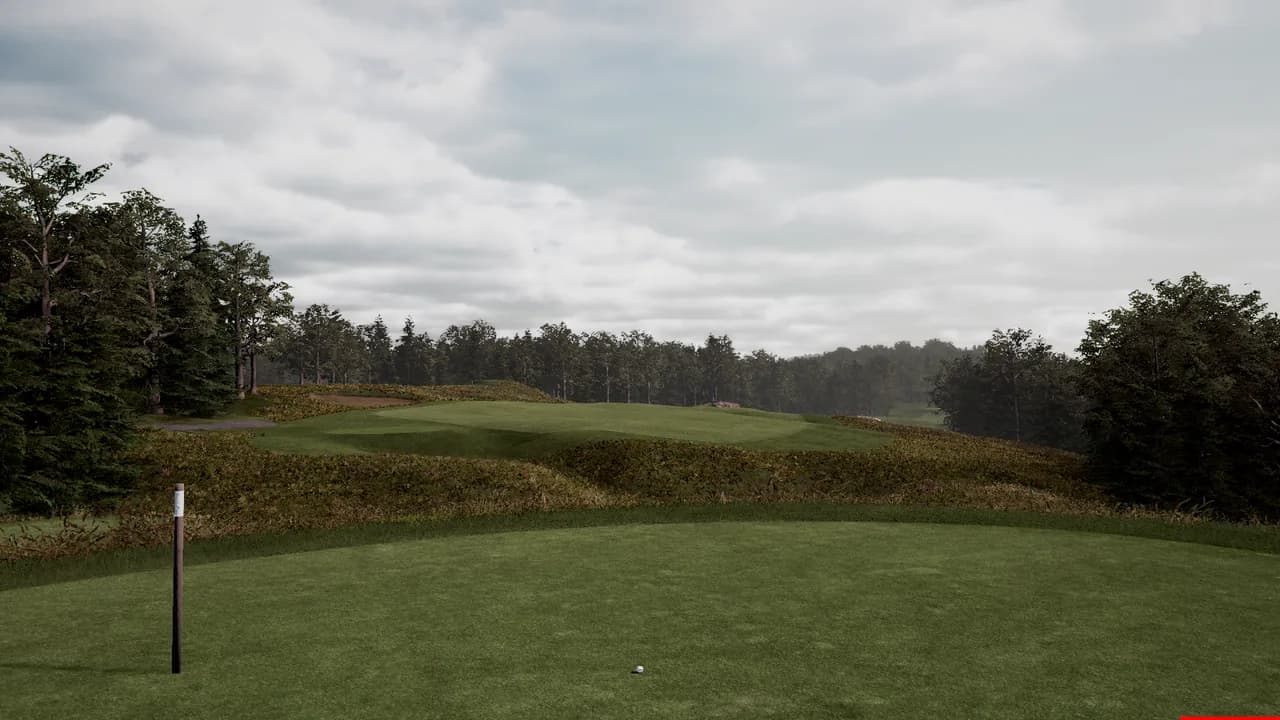 Ashen Cliffs, hole 1