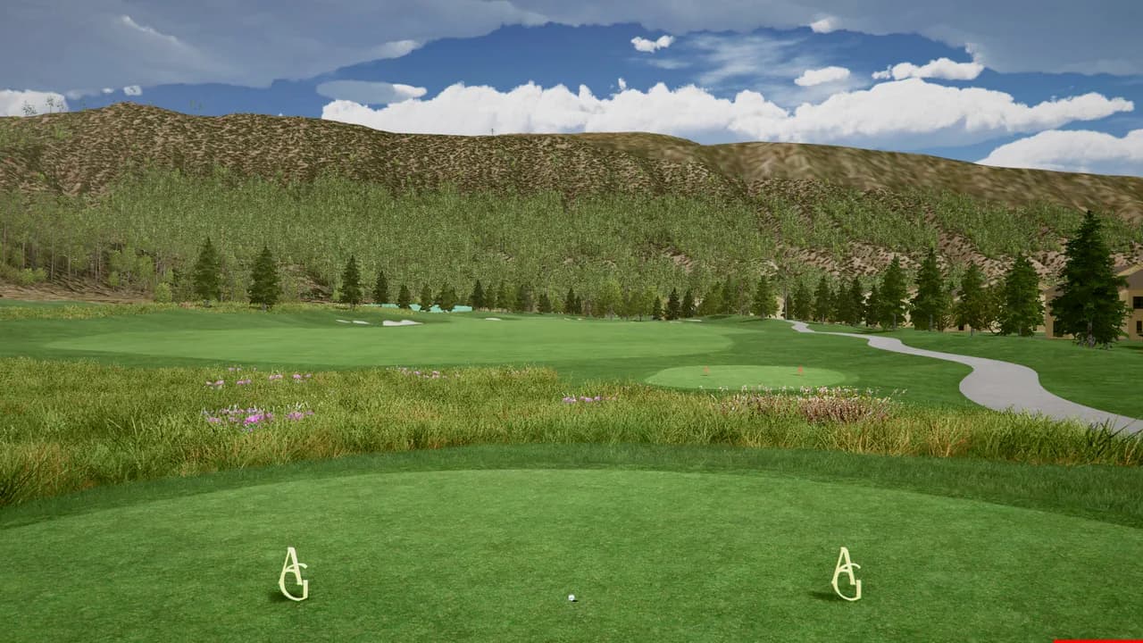 Aspen Glen Club, hole 1