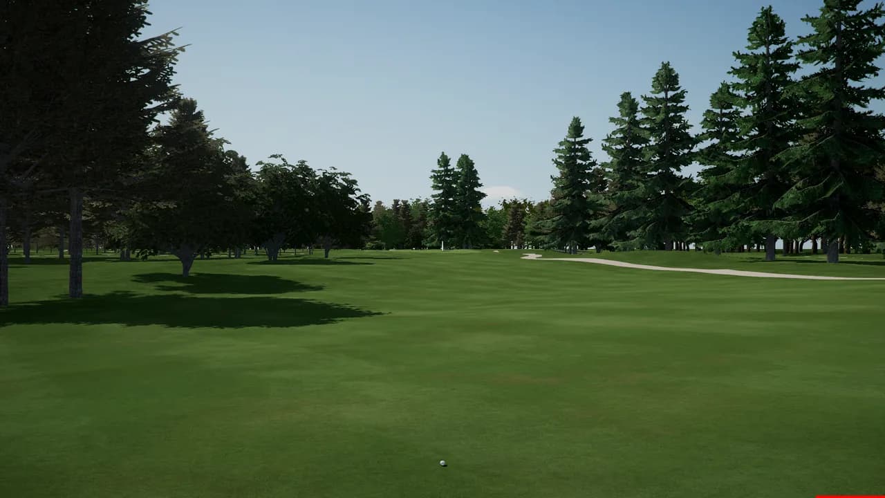 Auburn Golf Course, hole 1