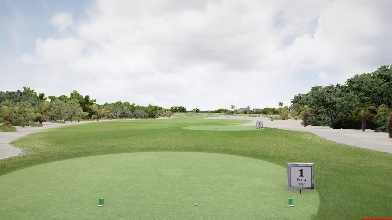 Aurora Anguilla, hole 1